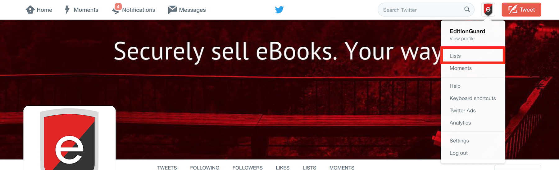 authors on twitter
